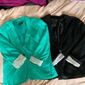 Bundle 2 GUC Apt 9 cotton blazers